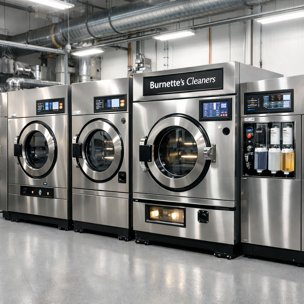Dry cleaning machines